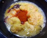 A picture of step 4 of Ripe mango curry.