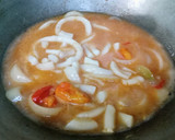 Foto langkah ke 4 dari resep Cumi Saos Padang.
