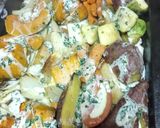 Foto del paso 5 de la receta: Vegetales al horno con crema y pesto