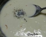 A picture of step 3 of Rice kheer.