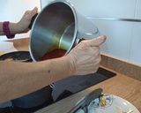 Foto del paso 6 de la receta: Pavo en salsa con arroz y patacones
