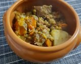Foto del paso 4 de la receta: Guiso de lentejas con carne 🍲