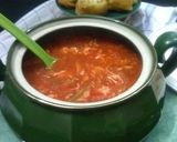 A picture of step 13 of Hot_n_Sour_SoupWith Fried_Wonton.