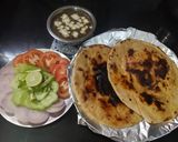 A picture of step 4 of Tandoori Roti.
