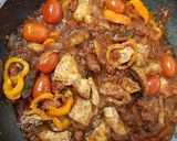 A picture of step 13 of My Spanish Stirfry. 😀.