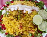 कांदा बटाटा पोहा मुंबई स्ट्रीट स्टाइल (Kanda batata poha mumbai street style recipe in hindi) रेसिपी चरण 6 फोटो