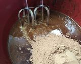 A picture of step 1 of Keto Friendly Pecan Brownies.
