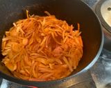 A picture of step 3 of Escabeche de Pollo.
