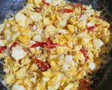 Foto langkah ke 4 dari resep Orak-Orik Telur plus Buncis.