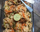A picture of step 10 of Chowmin.