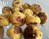 Foto del paso 7 de la receta: Espagueti🍝 de calabacín🥒amarillo💛 con albóndigas🍘🥫🍳🥕🌰 de atún!!!