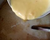 A picture of step 6 of Kodo millet custard pudding.