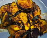 A picture of step 2 of Maqluba with Vegetables.