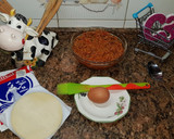 Foto del paso 1 de la receta: Empanadillas rellenas con relleno de berenjenas