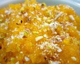 A picture of step 9 of Suji ka Halwa.
