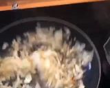 A picture of step 1 of Japanese Hamburg.
