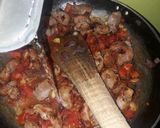 A picture of step 6 of Fried Gizzard.