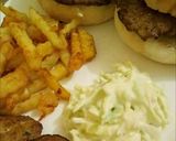 A picture of step 1 of Chicken kabab Burger.