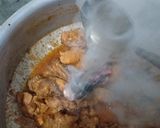 A picture of step 7 of Chiken tikka karahi.