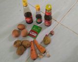 Foto langkah ke 1 dari resep Nasi telur viral 2021.
