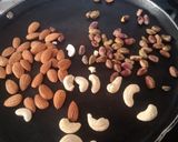A picture of step 1 of American Nuts Ice cream.