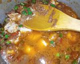 A picture of step 11 of Capsicum Chicken Karahi.