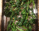 A picture of step 3 of Roasted purple sprouting broccoli.