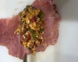 Foto del paso 7 de la receta: Rollitos de lomo rellenos de verdura y guarnición de ensalada campera