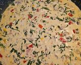 A picture of step 5 of Fettuccine Alfredo.