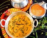 পেঁয়াজ কলি দিয়ে মুসুরি ডাল ভুনা রেসিপির ধাপ 2 ছবি
