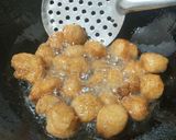 A picture of step 3 of Soya Manchurian..😊😊.