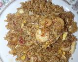 Cara Membuat Nasi goreng seafood udang 7