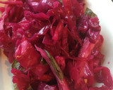 A picture of step 10 of Pickled Red Cabbage.