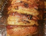 Foto del paso 6 de la receta: Rollo de carne de res molida relleno de jamón y queso