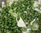 A picture of step 4 of Sabzi of cauliflower and peas.