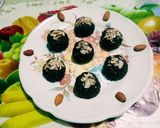 A picture of step 5 of Healthy tasty Delicious Chamsur dana ladoos.
