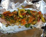 Foto del paso 3 de la receta: Pescado con vegetales