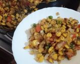 कॉर्न चाट मसाला रेसिपी चरण 5 फोटो