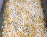 A picture of step 8 of Ham and Broccoli Bake.
