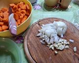 Sütőtök krémleves recept fázis 1 fotója