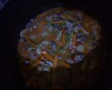 A picture of step 7 of Coconut Beef Stroganoff #FestiveContestNaivasha #AuthorMarathon.
