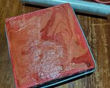 Gambar langkah 8 resipi Kek Lapis Cranberries.