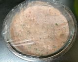A picture of step 3 of Steamed Tomato Bread.