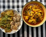 รูปขั้นตอนการทำที่ 4 ของ แกงส้มผักรวมพริกแกงสี่ภาค😅🌶️🧄