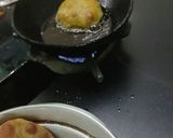 A picture of step 5 of Palak peas puri, chana dal,panner.