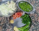 A picture of step 7 of Cauliflower Fried Rice.