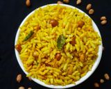 A picture of step 3 of Puffed rice masala.