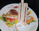 A picture of step 4 of Choco bliss lolipop and sandwiches.