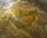 Foto del paso 1 de la receta Arroz caldoso con alcachofas, conejo y panceta