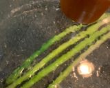 香草鱸魚培根蛋黃麵的食譜步驟3照片